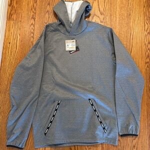 Men’s Puma hooded sweatshirt, Size S, color Heather gray, NWT